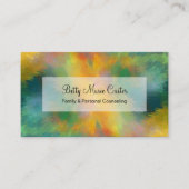 Psychiatrist modern design visitekaartje (Voorkant)