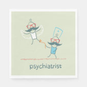 Psychiatrist Napkins Servet (Voorkant)