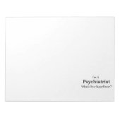 Psychiatrist Notitieblok (Voorkant)