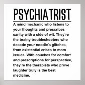 Psychiatrist Poster (Voorkant)