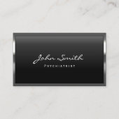 Psychiatrist Professional Metal Lijst Visitekaartje (Voorkant)