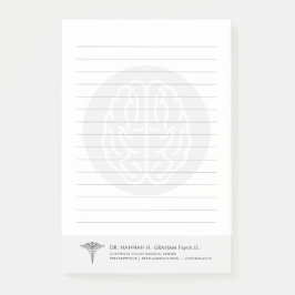 Psychiatrist Psycholoog  gelamineerd Post-it® Notes