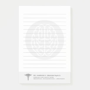 Psychiatrist Psycholoog  gelamineerd Post-it® Notes