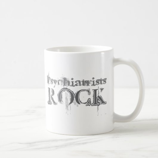 Psychiatristen Rock Koffiemok (Rechts)
