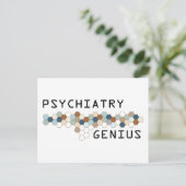 Psychiatry Genius Briefkaart (Staand voorkant)