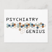 Psychiatry Genius Briefkaart (Voorkant)