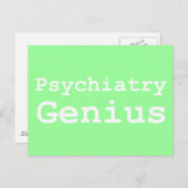 Psychiatry Genius Gifts Briefkaart (Voorkant / Achterkant)
