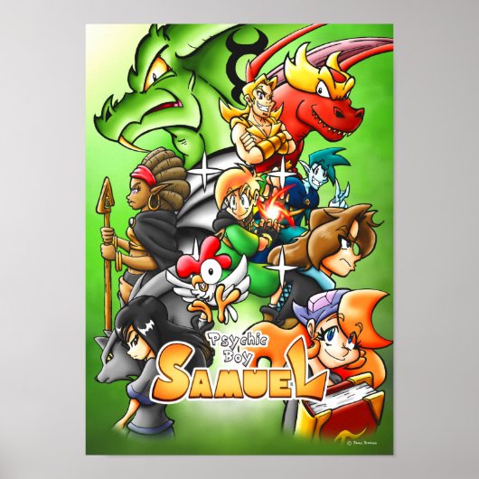 Psychic Boy Samuel Poster (Voorkant)