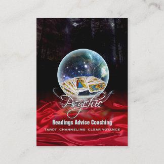 PSYCHIC - Business-, Profile-, Schedule Card Afsprakenkaartje