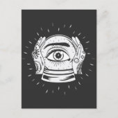 Psychic Crystal Ball Fortune Tellers Briefkaart (Voorkant)