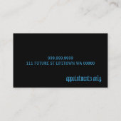 Psychic Hand Palm Reading Destiny Fortune Teller Visitekaartje (Achterkant)