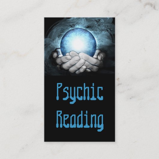 Psychic Hand Palm Reading Destiny Fortune Teller Visitekaartje (Voorkant)