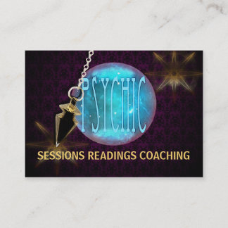 PSYCHIC II - Business, Schedule Card Visitekaartje