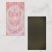 Psychic Life Coach Mystic Lotus Art Visitekaartje (Voorkant / Achterkant)