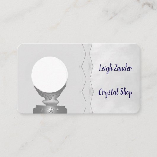 Psychic lightworker reiki coach Business Cards Visitekaartje (Voorkant)