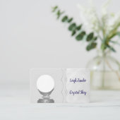 Psychic lightworker reiki coach Business Cards Visitekaartje (Staand voorkant)