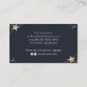 Psychic Medium Cosmic Stars Visitekaartje (Achterkant)