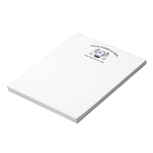 Psychic Medium Crystal Ball Notitieblok (Linkerzijde)
