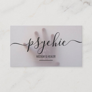 Psychic Medium Healer Visitekaartje