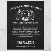 Psychic Medium Tarot Card Reader Flyer (Voorkant)