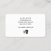 Psychic Medium Tarot Kaart Reader Visitekaartje (Achterkant)