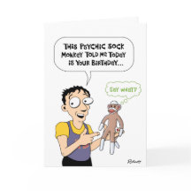 Psychic Monkey Birthday