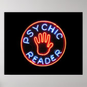 Psychic Reader Neon Sign Poster (Voorkant)