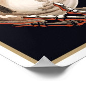 Psychic Readings van Alexander, 1910.  Magisch Poster (Hoek)