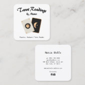 Psychic Tarot Kaart Reader Visitekaartje (Voorkant / Achterkant)