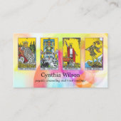 Psychic Tarot Reader Photo Visitekaartje (Voorkant)