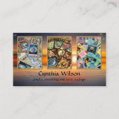 Psychic Tarot Reader Photo Visitekaartje (Voorkant)