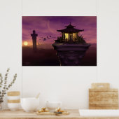 Psychic Watchtowers van J. Matthew Root Poster (Keuken)