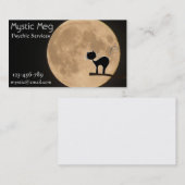 Psychie, tarot, fortuin, new age diensten visitekaartje (Voorkant / Achterkant)