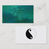 Psychisch consultant - sjabloon voor visitekaartje (Voorkant / Achterkant)