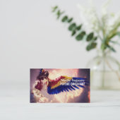 Psychisch consultant visitekaartje (Staand voorkant)