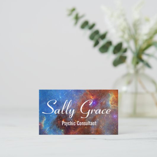 Psychisch consultant visitekaartje (Staand voorkant)