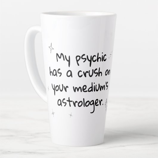 Psychisch Medium Astrologie Latte mok (Linkerhoek)