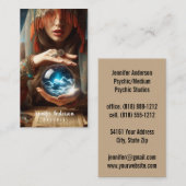 Psychisch medium Visitekaartjes (Voorkant / Achterkant)