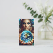 Psychisch medium Visitekaartjes (Staand voorkant)