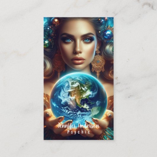 Psychisch medium Visitekaartjes (Voorkant)