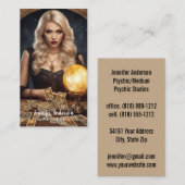 Psychisch medium Visitekaartjes (Voorkant / Achterkant)