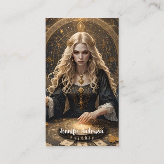 Psychisch medium Visitekaartjes (Voorkant)