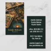 Psychisch medium Visitekaartjes (Voorkant / Achterkant)