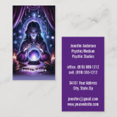 Psychisch medium Visitekaartjes (Voorkant / Achterkant)