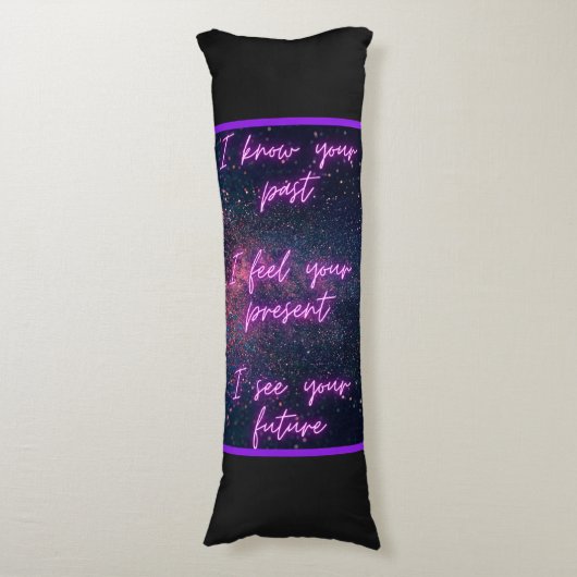 Psychisch vermogen: ik ken je verleden, Cadeau, to Lichaamskussen (Voorkant Verticaal)