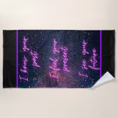 Psychisch vermogen: ik ken je verleden, Cadeau, to Strandlaken (Voorkant)