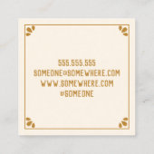 Psychisch Visitekaartje (Achterkant)