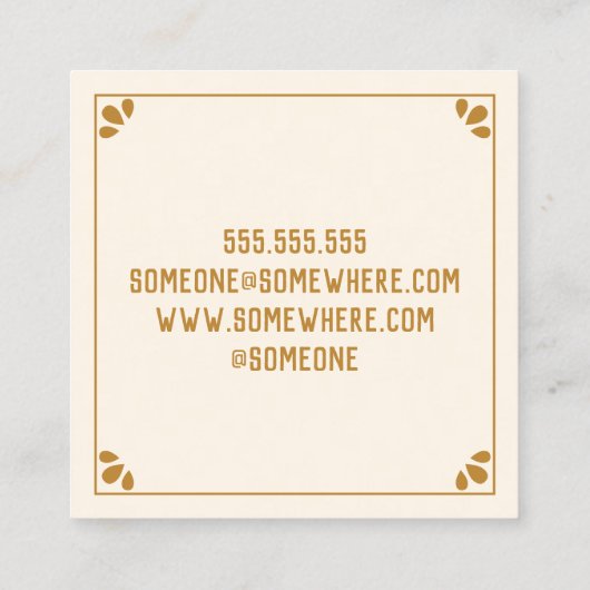 Psychisch Visitekaartje (Achterkant)