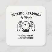  Psychisch Visitekaartje met gemiddelde kristalban (Voorkant)