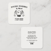  Psychisch Visitekaartje met gemiddelde kristalban (Voorkant / Achterkant)